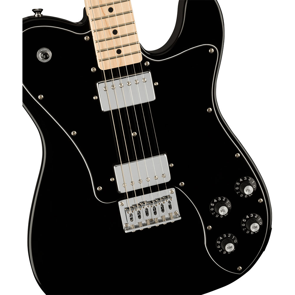 Squier Affinity Series Telecaster Deluxe BLK エレキギター ボディトップ画像
