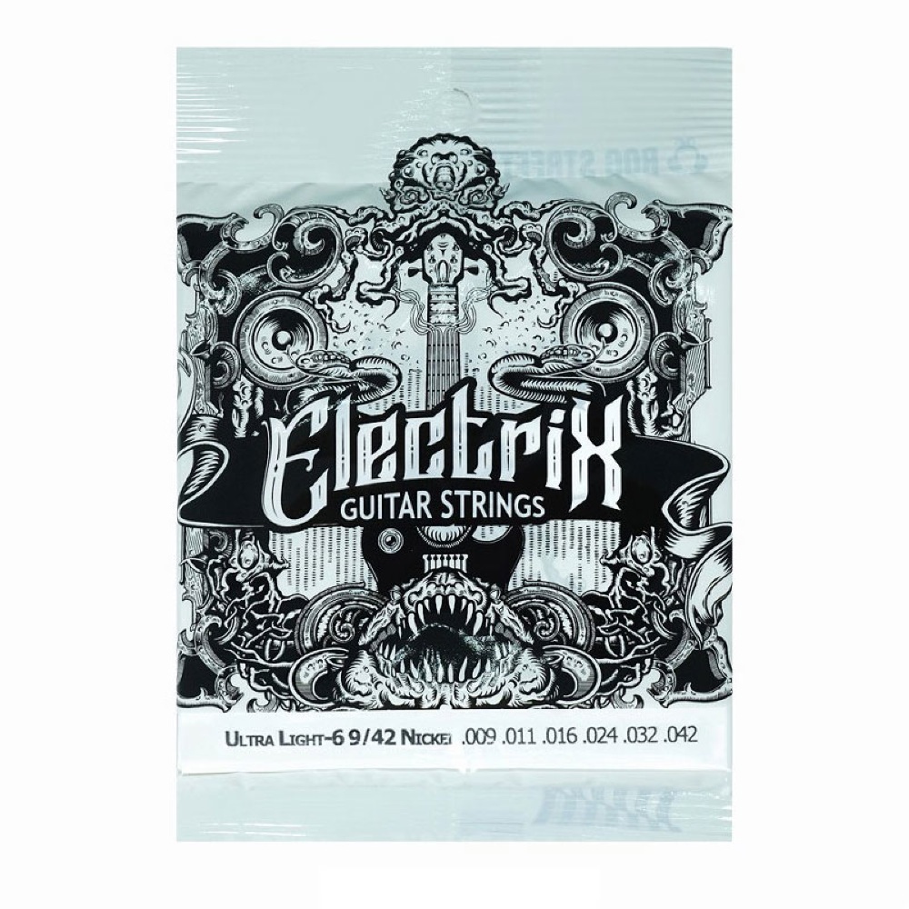 Bog Street Uncoated Electric Guitar Strings 9/42 Ultra Light エレキギター弦