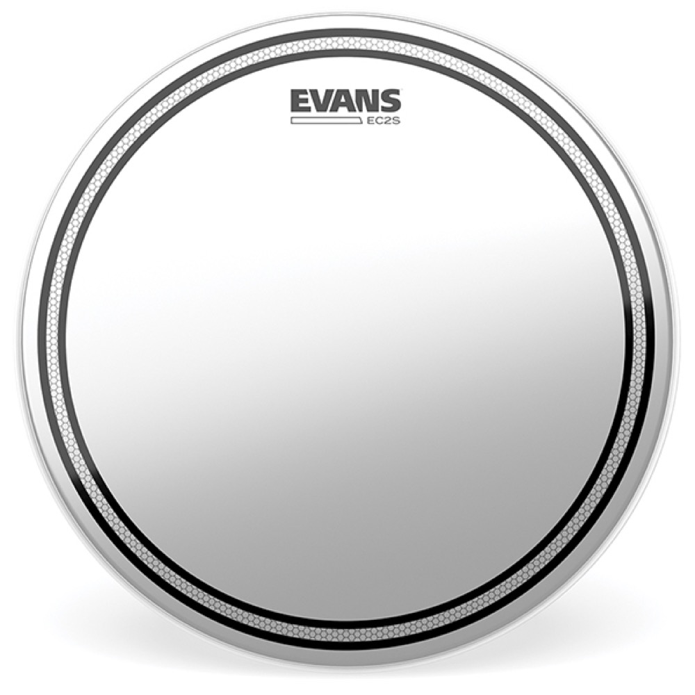 EVANS ETP-EC2SCTD-S EC2 Frosted ドラムヘッド 3枚セット