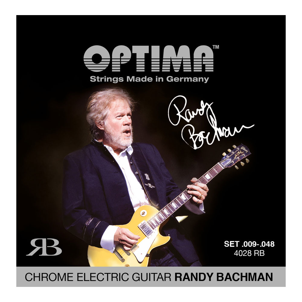 Optima Strings 4028.RB Chrome Strings Randy Bachman Signature エレキギター弦