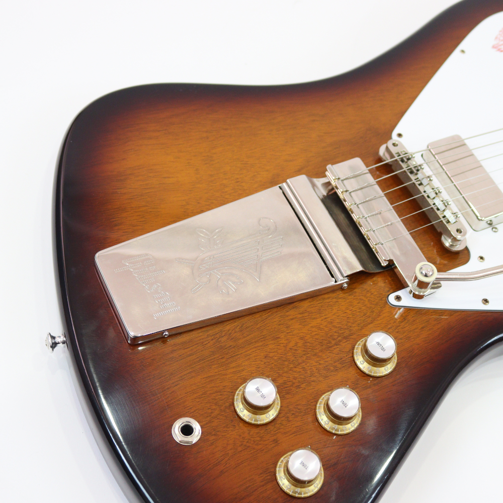 Gibson Custom Shop 1965 Non-Reverse Firebird V w/ Maestro Vibrola VOS Vintage Sunburst エレキギター ビブラート画像