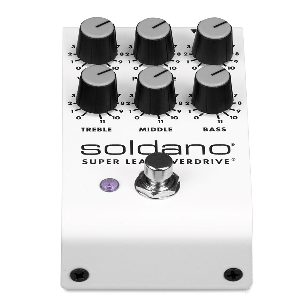 SOLDANO SLO-PEDAL Super Lead Overdrive オーバードライブ ギターエフェクター フロント画像