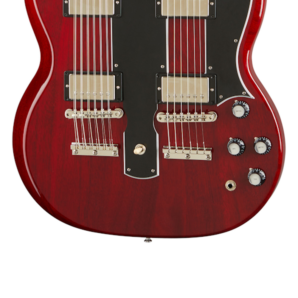 Gibson Custom Shop EDS-1275 Doubleneck Cherry Red エレキギター Doubleneck エレキギター ボディアップ 画像