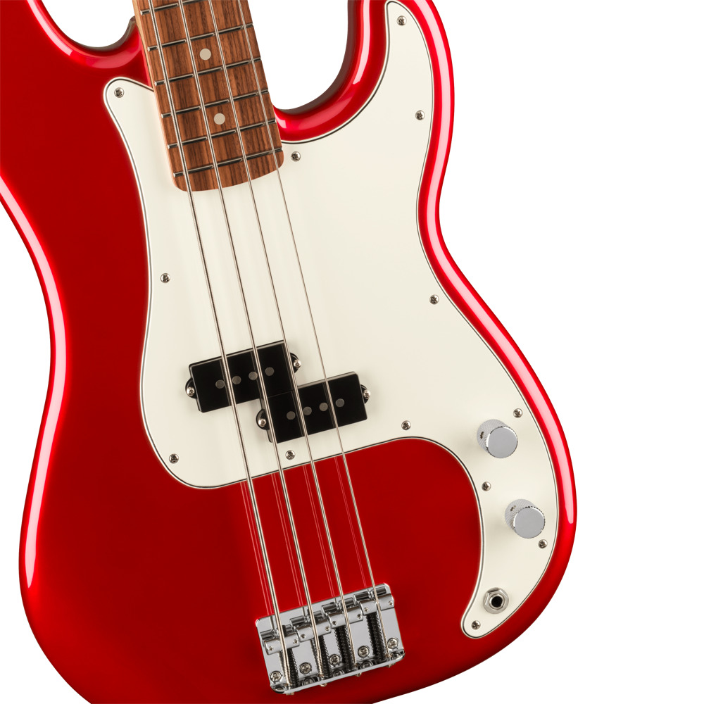 Fender Player Precision Bass PF Candy Apple Red エレキベース エレキベース ボディアップ 画像