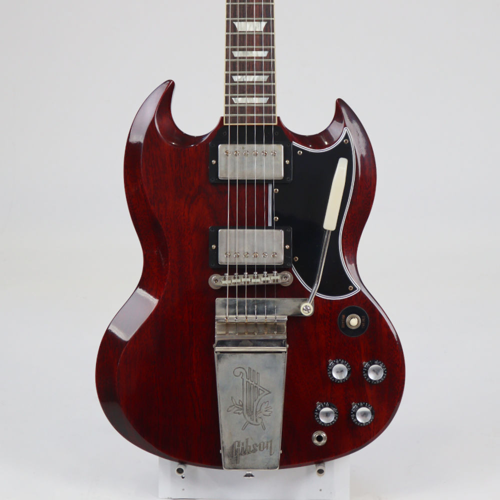 Gibson Custom Shop ギブソン カスタムショップ 1964 SG Standard Reissue W/ Maestro Vibrola VOS Cherry Red エレキギター ボディトップ