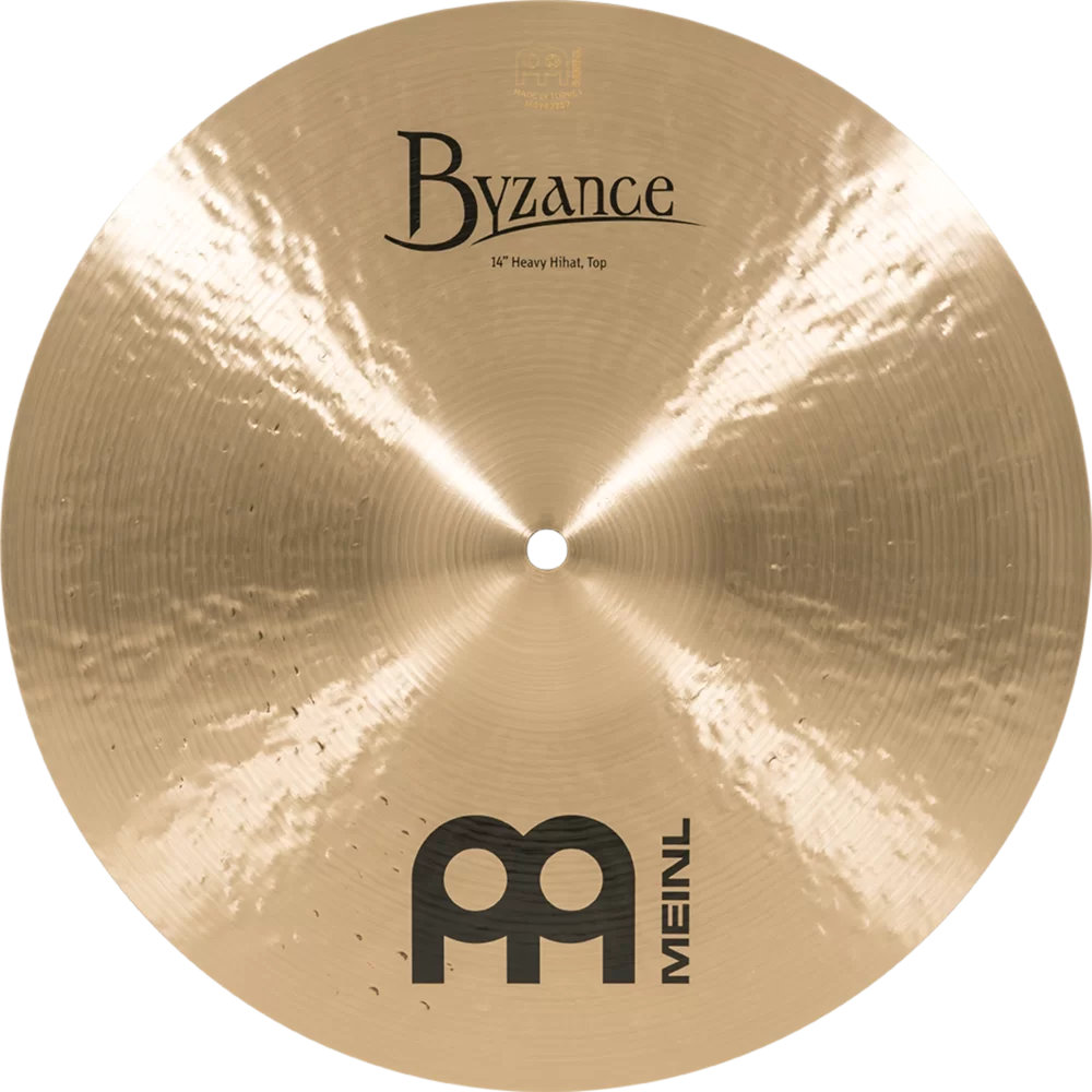 MEINL マイネル B14HH Byzance Traditional Hihats 14” Hvy Hihat pr ハイハットトップ＆ボトム トップ表正面