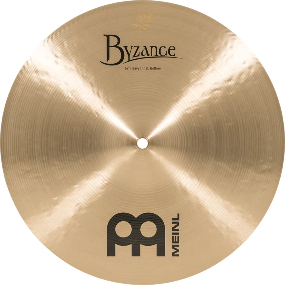 MEINL マイネル B14HH Byzance Traditional Hihats 14” Hvy Hihat pr ハイハットトップ＆ボトム ボトム表