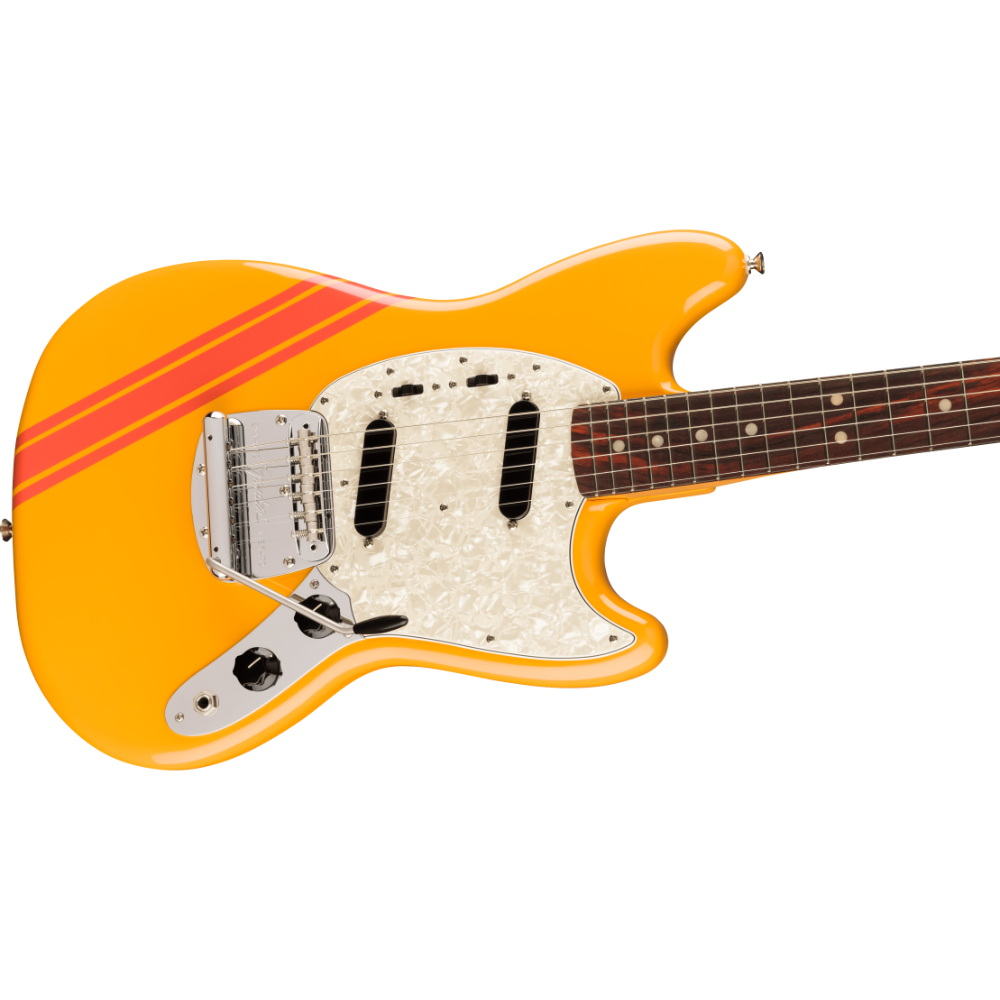 Fender フェンダー Vintera II 70s Competition Mustang RW CORA エレキギター ムスタング 斜めアングル画像