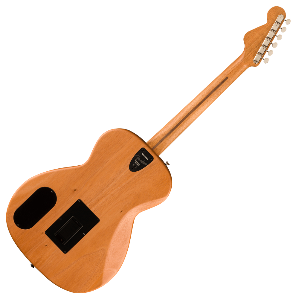 Fender フェンダー Highway Series Parlor Rosewood Fingerboard All-Mahogany エレクトリックアコースティックギター 本体裏画像