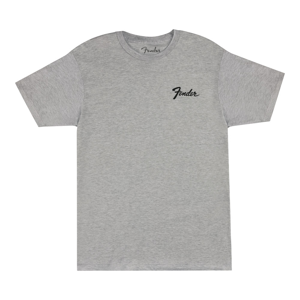 Fender フェンダー Transition Logo Tee Athletic Gray グレー XLサイズ Tシャツ