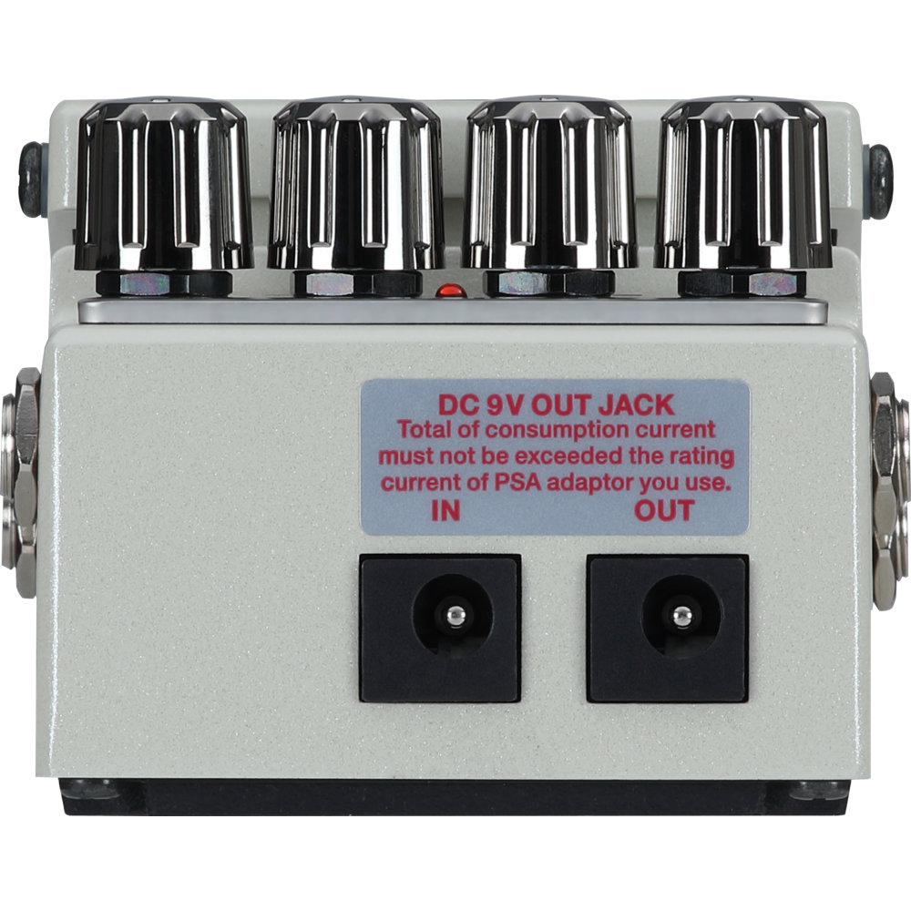 BOSS ボス NS-1X Noise Suppressor ノイズサプレッサー ギターエフェクター ACin/out端子側サイド