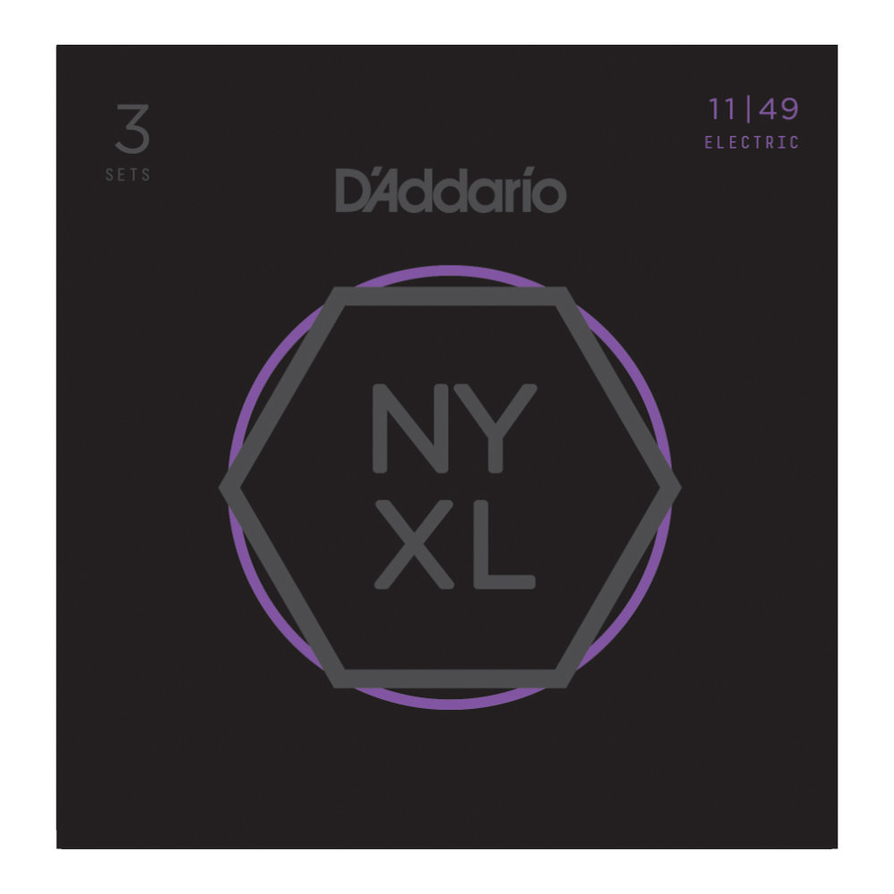 D’Addario ダダリオ NYXL1149-3P Nickel Wound Medium エレキギター弦 3セットパック