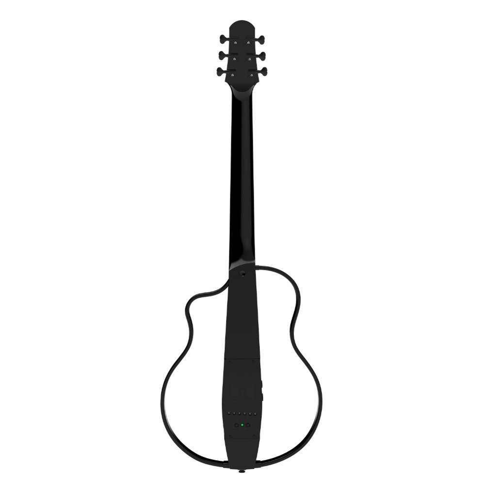 NATASHA ナターシャ NBSG Steel Black スチール弦モデル 竹製 スマートギター ボディバック