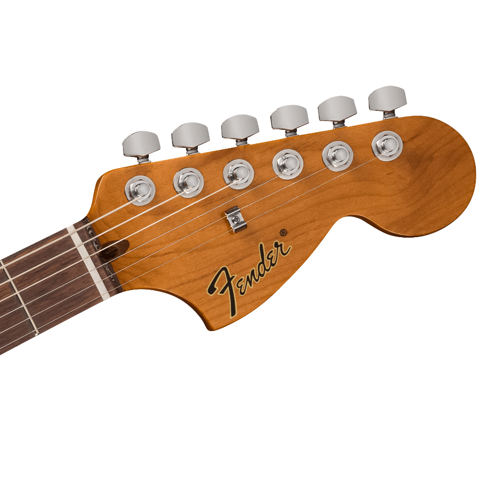 Fender フェンダー Tom DeLonge Starcaster RW CHW Satin Surf Green エレキギター ヘッド画像