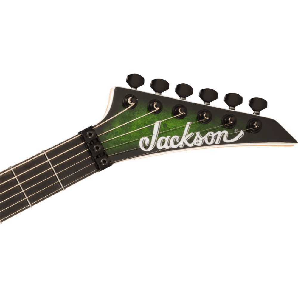 Jackson ジャクソン Pro Plus Series Dinky DKAQ Emerald Green エレキギター ヘッド画像