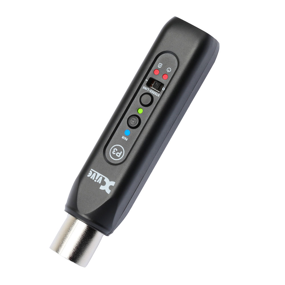 Xvive エックスバイブ XV-P3 P3 Bluetooth Audio Receiver XLR端子 レシーバー 受信機 1台 全体像