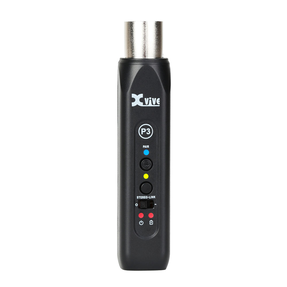 Xvive エックスバイブ XV-P3 P3 Bluetooth Audio Receiver XLR端子 レシーバー 受信機 1台 全体像