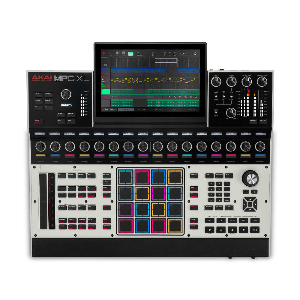 AKAI Professional アカイプロフェッショナル MPC XL フラッグシップ スタンドアロン サンプリング ドラムマシン トップ画像