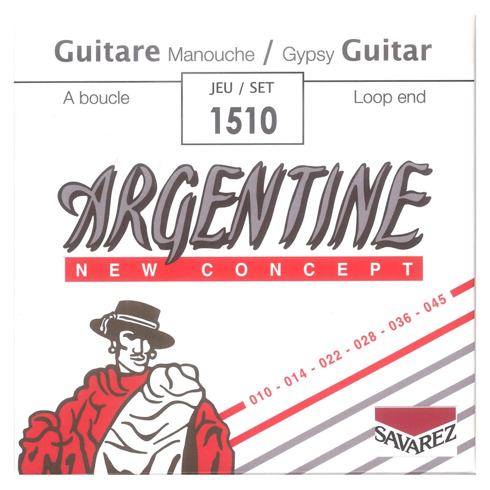 SAVAREZ 1510 Argentine Loopend Extra Light ジャズギター弦