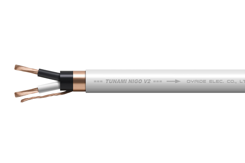 OYAIDE TUNAMI NIGO V2 切り売り（1M単位） スピーカー / 電源ケーブル