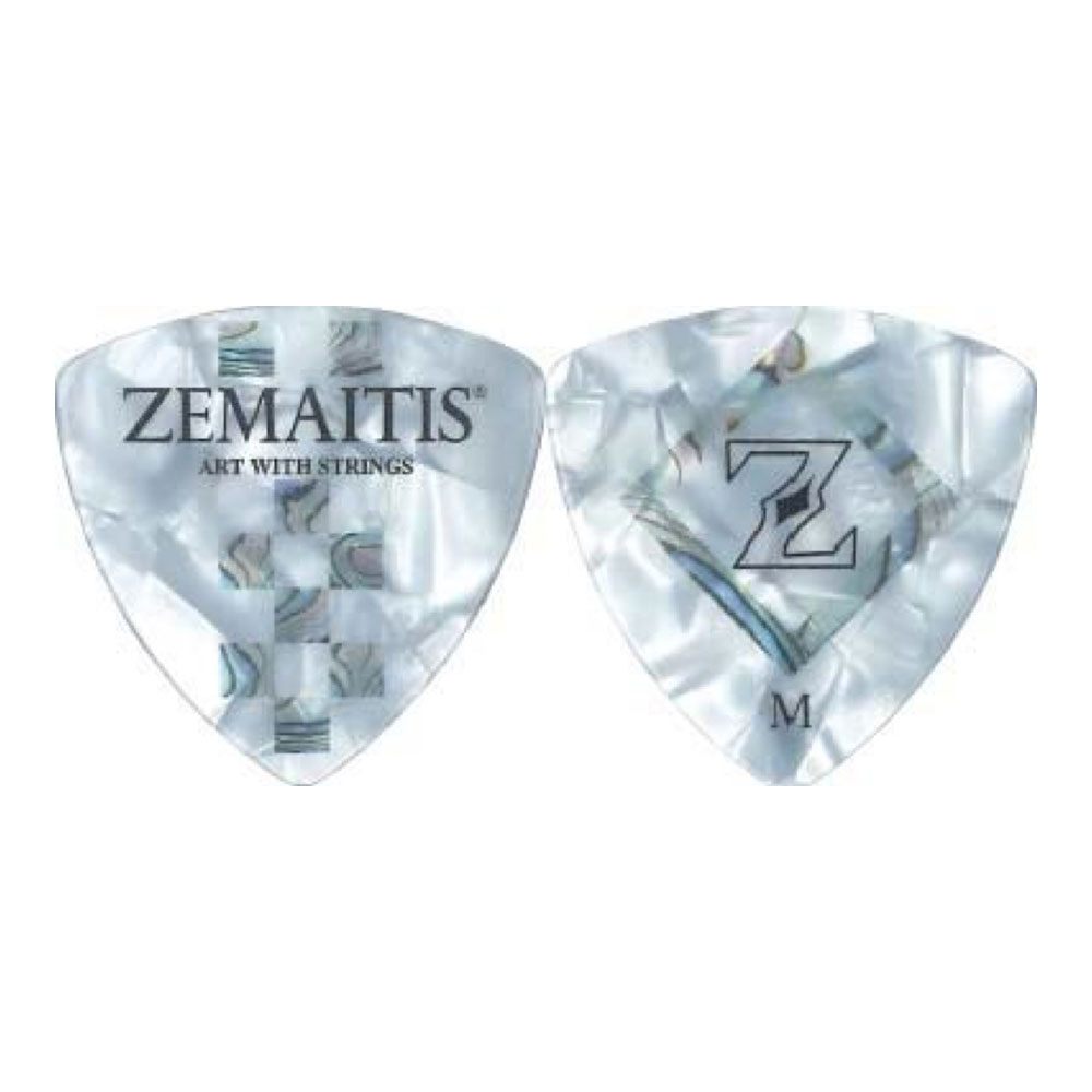 ZEMAITIS Guitar Picks ZP05 TR/Medium 0.75mm トライアングル セルロイド ギターピック×20枚