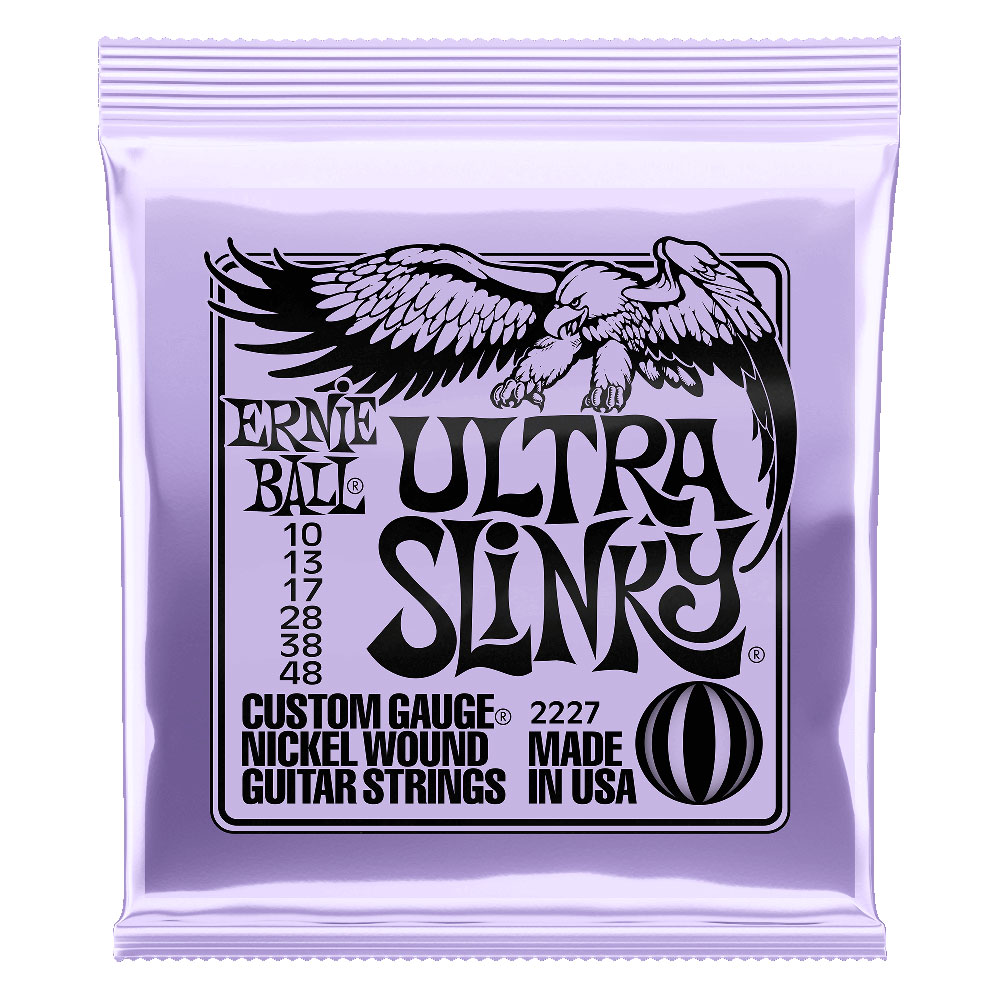 ERNIE BALL 2227 Ultra Slinky 10-48 エレキギター弦×6セット