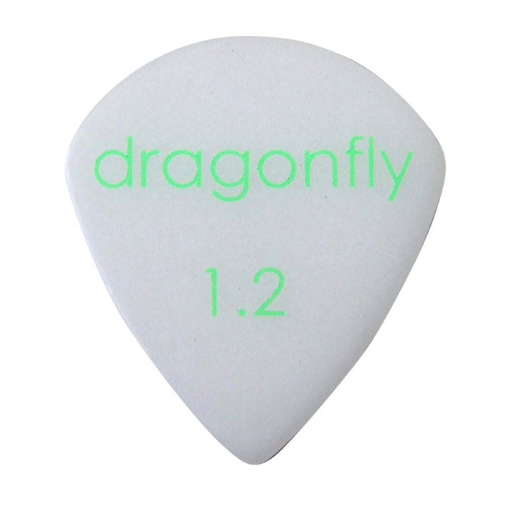 dragonfly PICK TDM 1.2 WHITE ギターピック×10枚