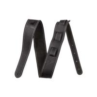 Fender Monogram Leather Strap Black ギターストラップ