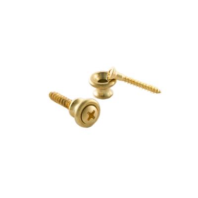 Gibson PREP-010 Strap Buttons Brass (2/Pkg) エンドピン