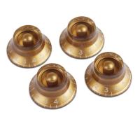 Gibson PRHK-020 Top Hat Knobs Gold 4/Pkg ノブ