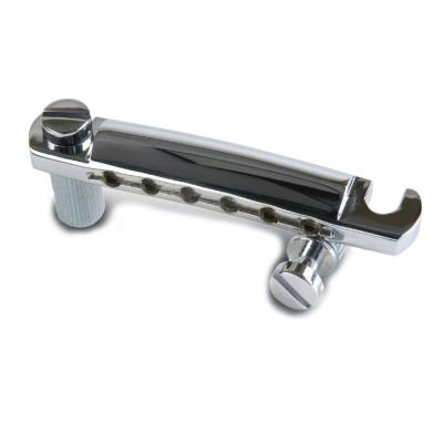Gibson PTTP-010 Chrome Stop Bar With Studs & Inserts テイルピース