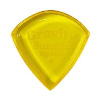 GRAVITY GUITAR PICKS sunrise -Big Mini- GSUB4P 4.0mm Yellow ギターピック