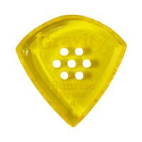 GRAVITY GUITAR PICKS sunrise -Big Mini Multi-Hole- GSUB4PM 4.0mm Yellow ギターピック