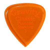 GRAVITY GUITAR PICKS Classic Pointed -Standard- GCPS3P 3.0mm Orange ギターピック