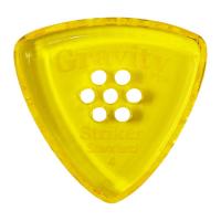 GRAVITY GUITAR PICKS Striker -Standard Multi-Hole- GSRS4PM 4.0mm Yellow ギターピック