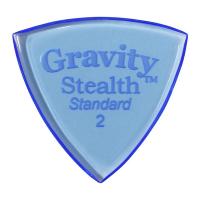 GRAVITY GUITAR PICKS Stealth -Standard- GSSS2P 2.0mm Blue ギターピック