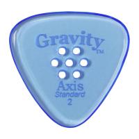 GRAVITY GUITAR PICKS Axis -Standard Multi-Hole- GAXS2PM 2.0mm Blue ピック