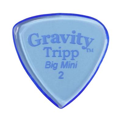 GRAVITY GUITAR PICKS Tripp -Big Mini- GTRB2P 2.0mm Blue ギターピック