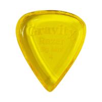 GRAVITY GUITAR PICKS Razer -Big Mini- GRAB4P 4.0mm Yellow ギターピック