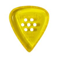 GRAVITY GUITAR PICKS Razer -Big Mini Multi-Hole- GRAB4PM 4.0mm Yellow ピック