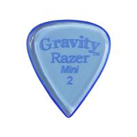 GRAVITY GUITAR PICKS Razer -Mini- GRAM2P 2.0mm Blue ギターピック