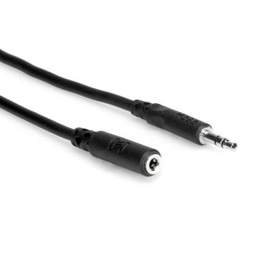 Hosa MHE-105 1.5m ステレオミニメス-ステレオミニオス 延長用 オーディオケーブル