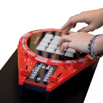 KIKUTANI KS-203 ミニキーボード用 スタンド CASIO TrackFormer 使用例画像