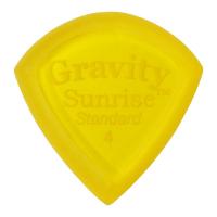 GRAVITY GUITAR PICKS Sunrise -Standard Master Finish- GSUS4M 4.0mm Yellow ギターピック