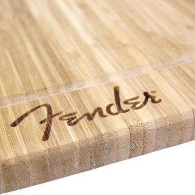 Fender Stratocaster Cutting Board カッティングボード（まな板） フェンダーロゴ部