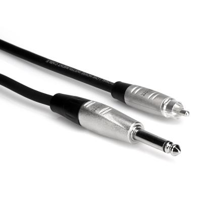 Hosa HPR-005 1.5m モノラルフォンオス-RCAオス オーディオケーブル