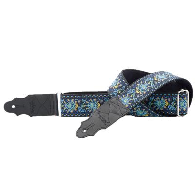 Righton! STRAPS STANDARD PLUS Series WOODSTOCK Blue ギターストラップ