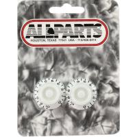 ALLPARTS KNOB 5012 White Bell Knobs コントロールノブ