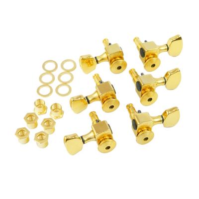 ALLPARTS TUNER 7014 Sperzel 3x3 Gold Locking Tuners Regular Mount ロック式ペグ