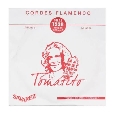SAVAREZ T53R 3弦 トマティート フラメンコギター バラ弦